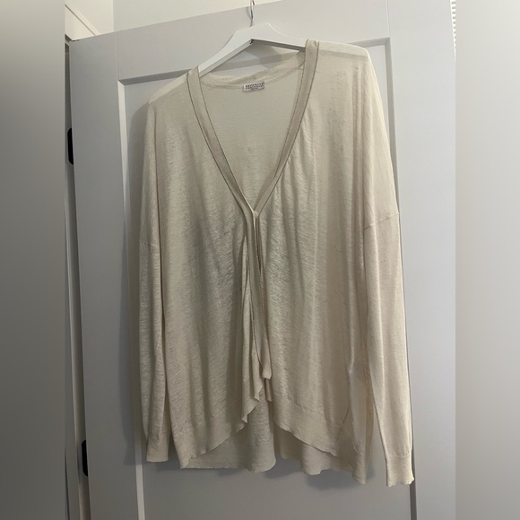 Brunello Cucinelli shear cardigan - Picture 1 of 6